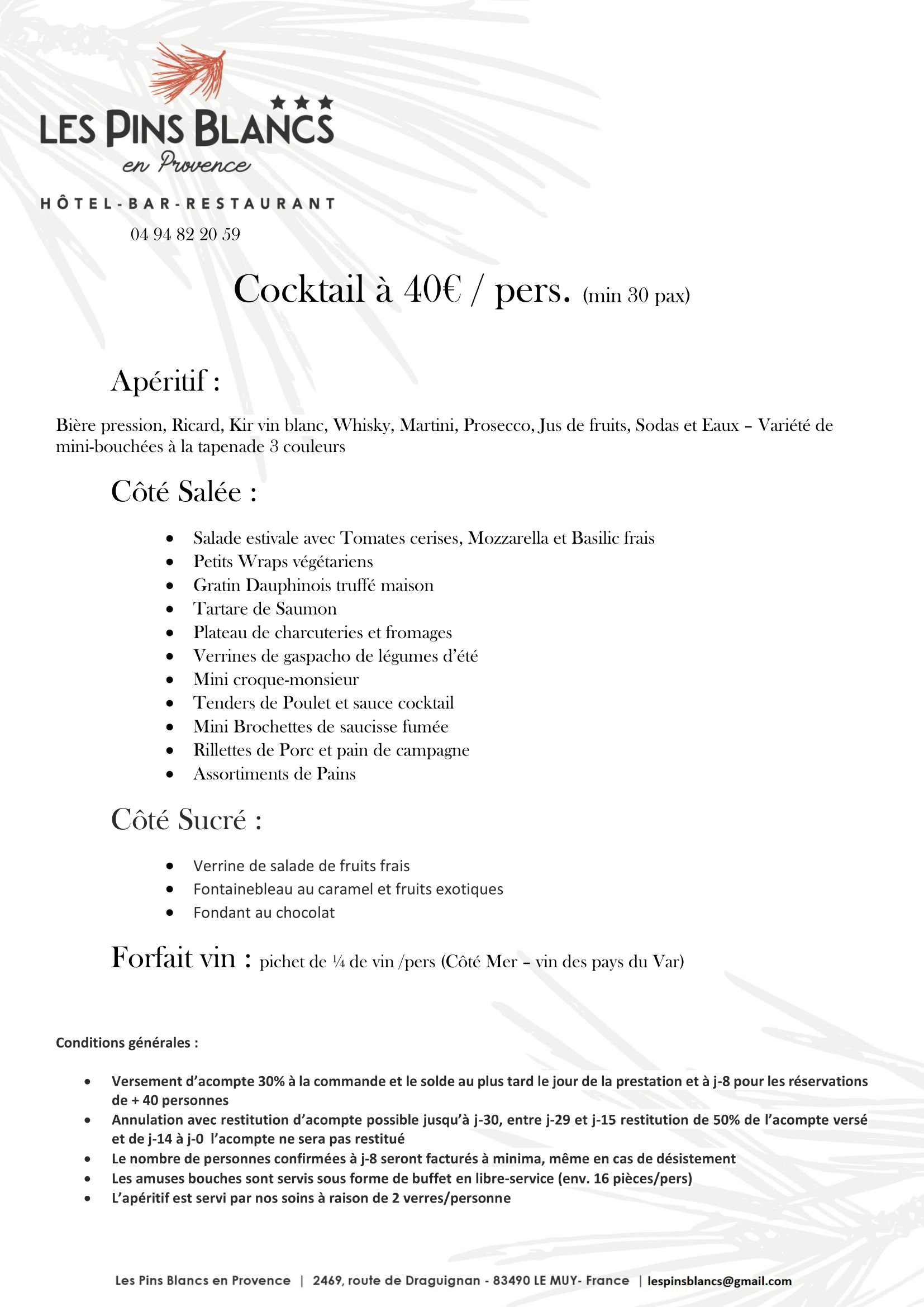 Cocktail dinatoire 40E ete 25 1