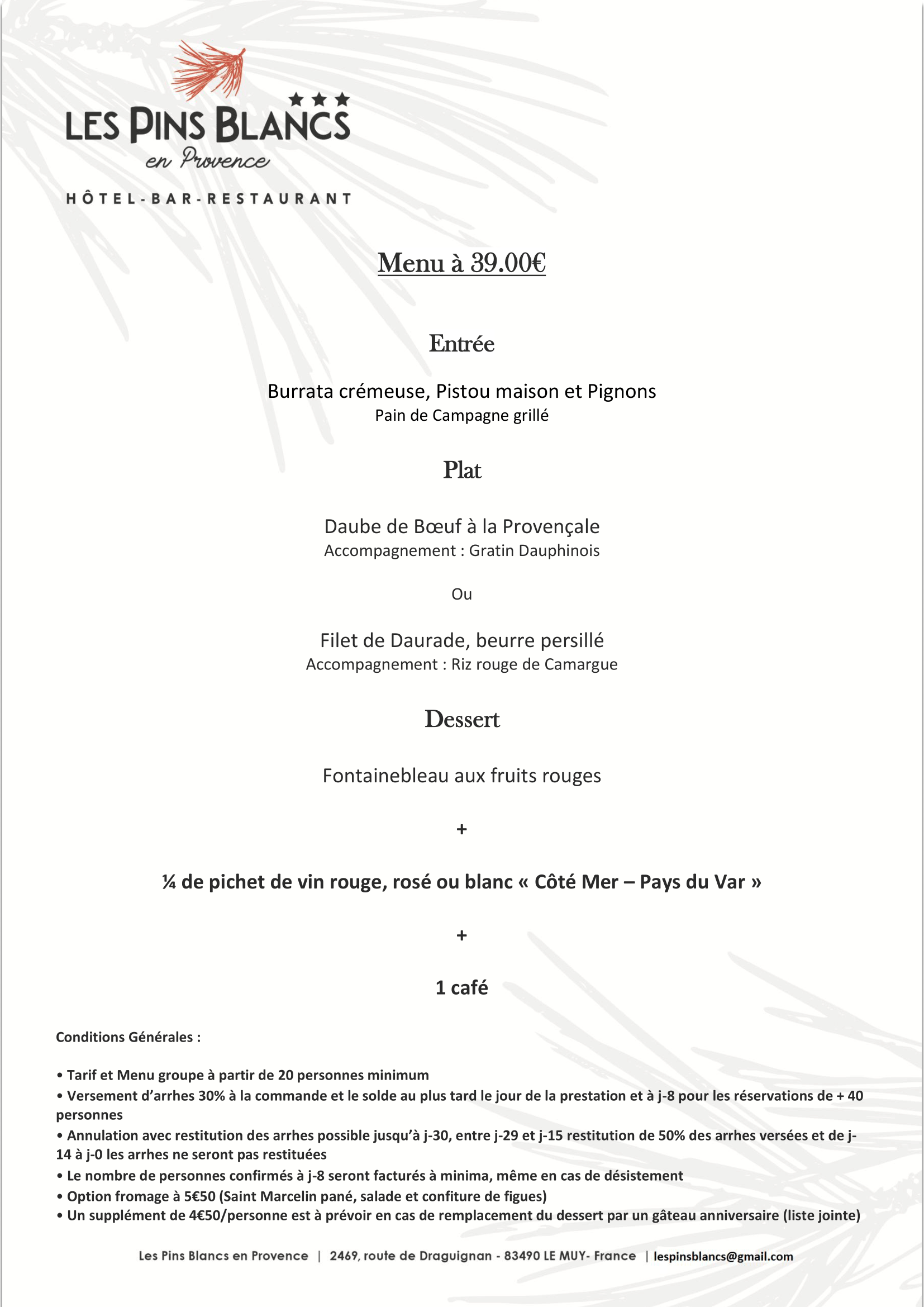 Menu groupe a 39E ete 25 1